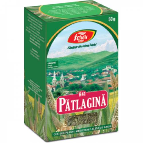 Ceai Patlagina - frunze - R41 - 50g - Fares