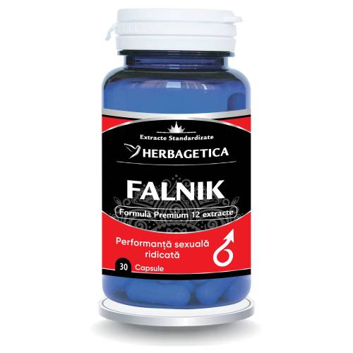 FALNIK - performanta sexuala masculina, 30 capsule, Herbagetica