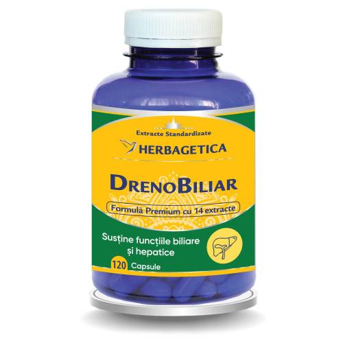 DRENOBILIAR, 120 capsule, Herbagetica