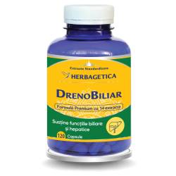 DRENOBILIAR, 120 capsule, Herbagetica