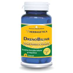 DRENOBILIAR, 30 capsule, Herbagetica