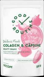 Beauty Shake Colagen si Capsune, 200 g, Good Routine - Secom