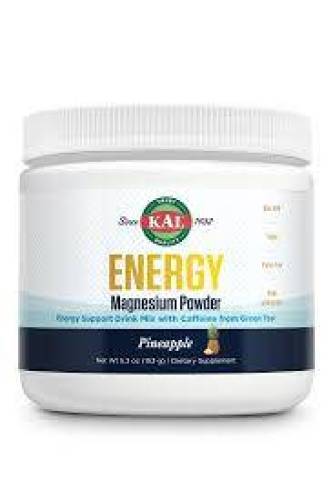 Pudra energetica de Magneziu cu aroma de Ananas, 225 g, Secom