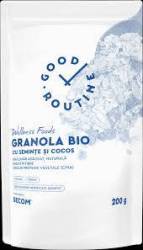 Granola cu seminte si cocos, eco-bio, 200 g, Good Routine - Secom