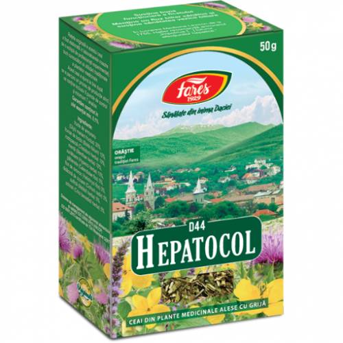 fares ceai hepatocol 50g