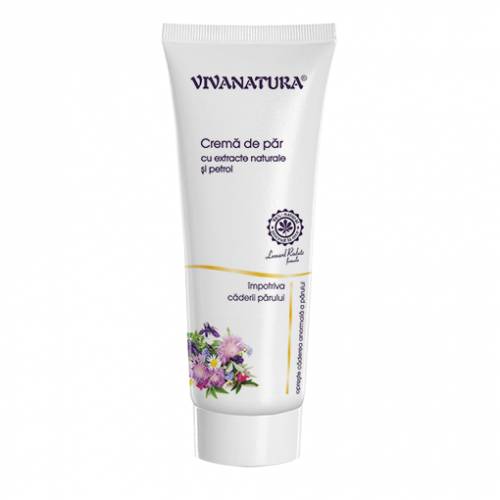Crema impotriva caderii parului 250ml - Viva Natura