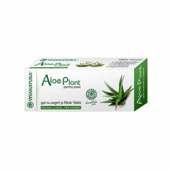 Gel cu aloe vera si argint coliodal 20ml - Viva Natura