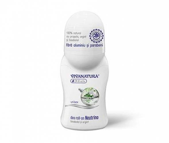 Deodorant natural roll-on NEUTRINO unisex 50ml - Vivanatura