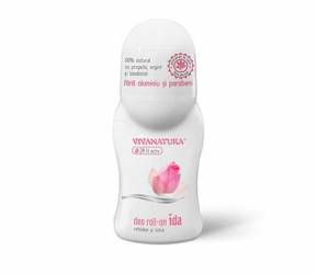 Deodorant natural roll-on IDA - Orhidee si Lotus 50ml - Vivanatura