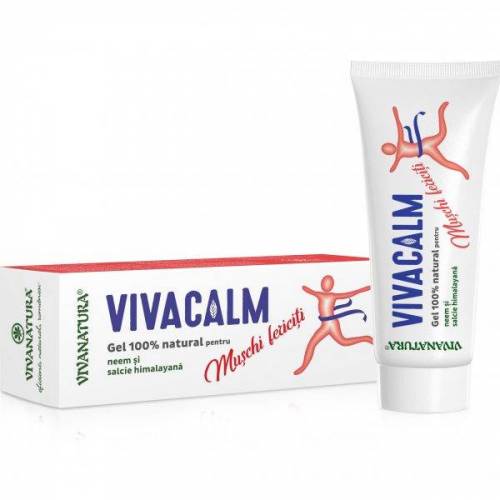 VivaCalm gel de masaj pentru muschi fericiti 100ml - Viva Natura