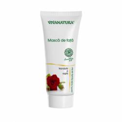 Masca fata cu Argila 75ml - Viva Natura