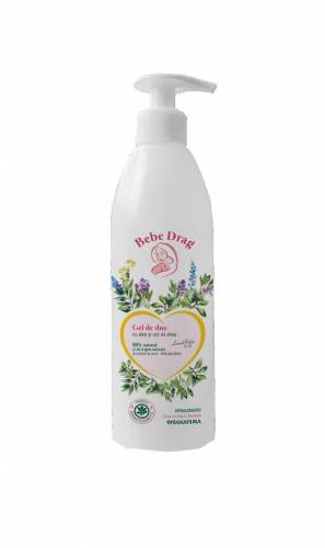 Gel de dus "bebe drag" cu aloe si unt de shea 500ml - Viva Natura
