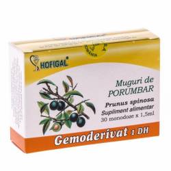 Porumbar muguri - gemoderivat 30monodoze - Hofigal