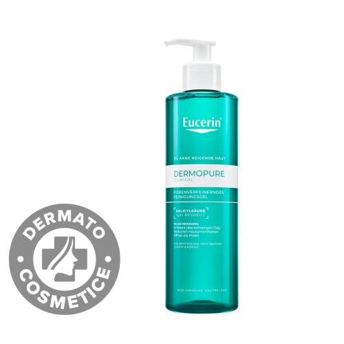 Gel de curatare purifiant DermoPure, 400ml, Eucerin