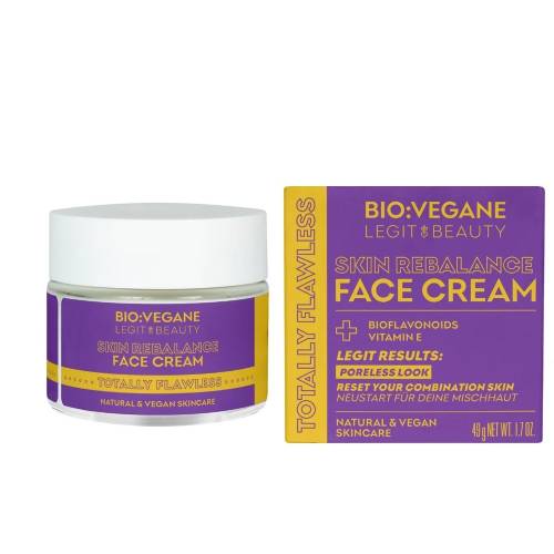 Crema de fata Totally Flawless Legit Beauty, 50ml, Bio:Vegane