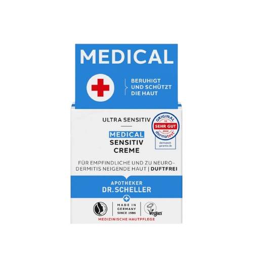 Crema calmanta si hidratanta pentru pielea sensibila predispusa la dermatita, 50ml, Dr. Scheller