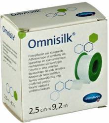 Hartmann Omnisilk plasture pe suport de matase 2.5cm/9.2m - 1 rola