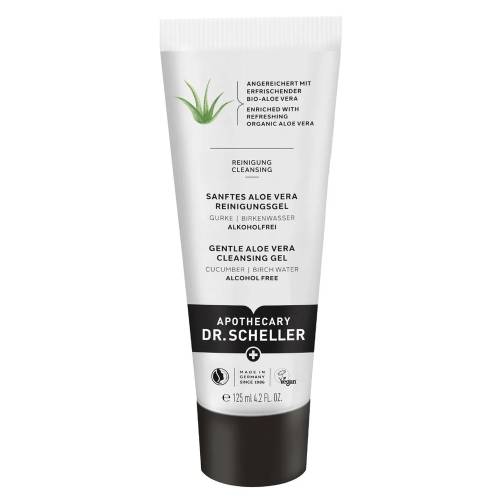 Gel de curatare facial delicat cu aloe vera, 125ml, Dr. Scheller