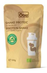 Shake proteic cu vanilie, eco-bio, 300 g, Obio