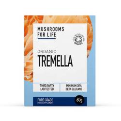 Organic Tremella, Pure Grade Extract Powder, 1000 mg, 60 grame, MushroomsForLife