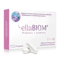 ELLABiom, pentru refacerea florei intestinale, 10 capsule, Establo