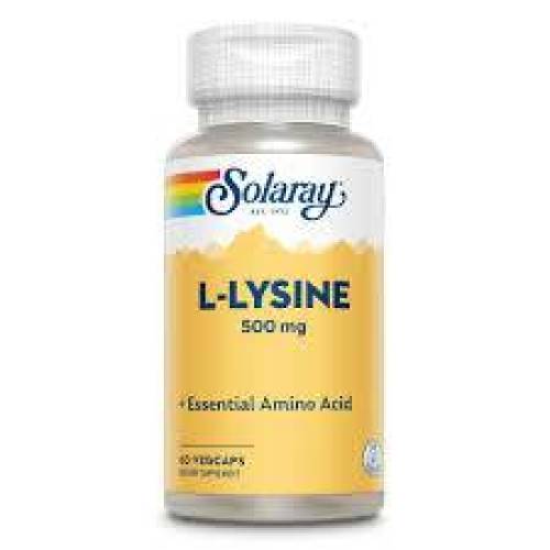 L-Lysine, 500 mg, 60 capsule vegetale, Secom