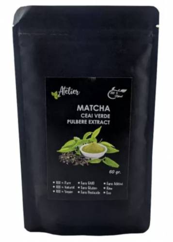 Matcha pulbere, 60g - Sanoviva Farma