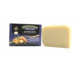 Sapun activ sampon solid contra caderii parului argan, nuca, lapte, matase, complex vegetal 100gr VERRE DE NATURE