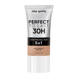 Fond de ten Perfect To Last 30H 30 Cold, 22ml, Miss Sporty