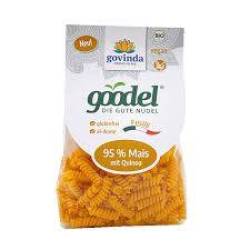 Fusilli din porumb cu quinoa, fara gluten, eco-bio, 250 g, Govinda