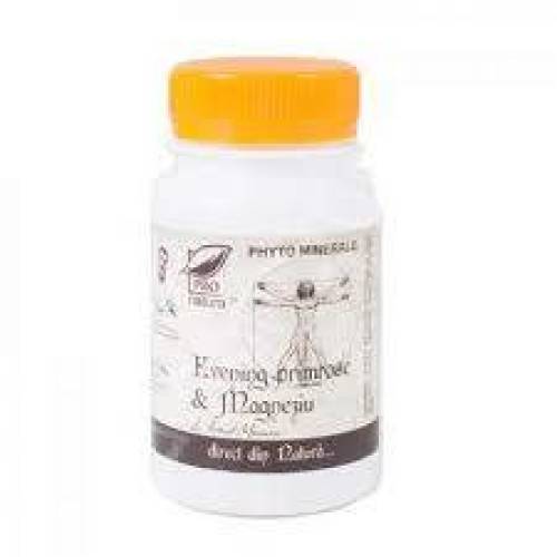 Evening Primrose & Magneziu, 60 capsule, Medica - ProNatura