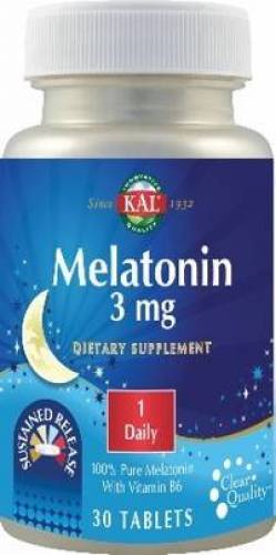 Melatonin 3mg 30tb - KAL - Secom