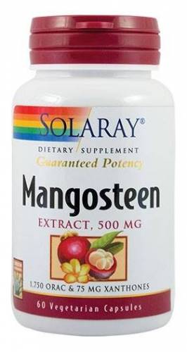 Mangosteen 500mg 60tb - Solaray - Secom