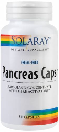 Pancreas Caps 60tb - Solaray - Secom