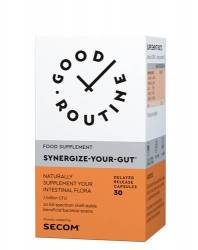 Synergize-Your-Gut- 30cps, Good Routine, Secom