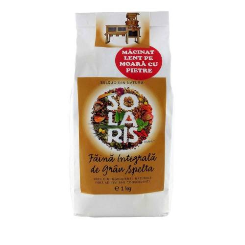 Faina integrala de Grau Spelta - 500g- Solaris