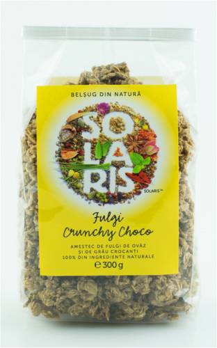 Fulgi Crunchy Choco 300g - Solaris