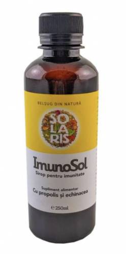 ImunoSol Sirop pentru Imunitate, 250ml - Solaris
