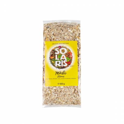 MUSLI CU ALUNE, 500g - SOLARIS