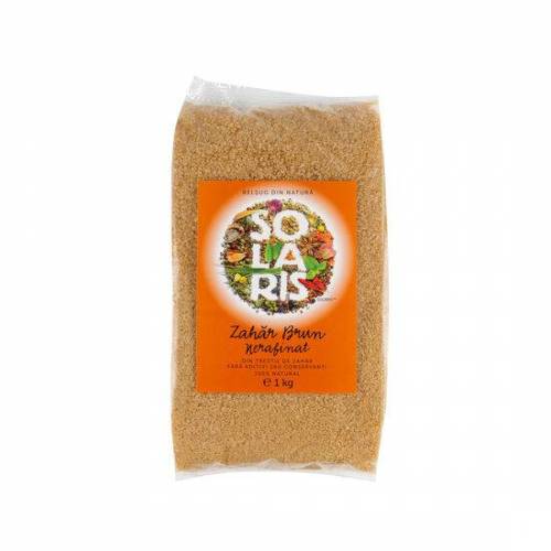 Zahar Brun Nerafinat, 1kg - Solaris