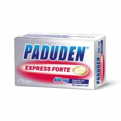 Paduden Express Forte 400mg - 10 capsule moi Terapia