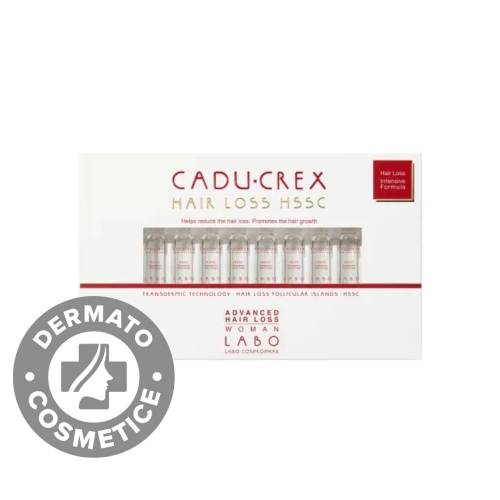 Tratament impotriva caderii severe a parului pentru femei Cadu Crex, 20 fiole, Labo