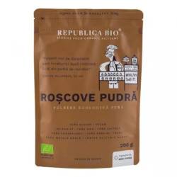 Pulbere ecologica pura de roscove, 200 g, Republica Bi