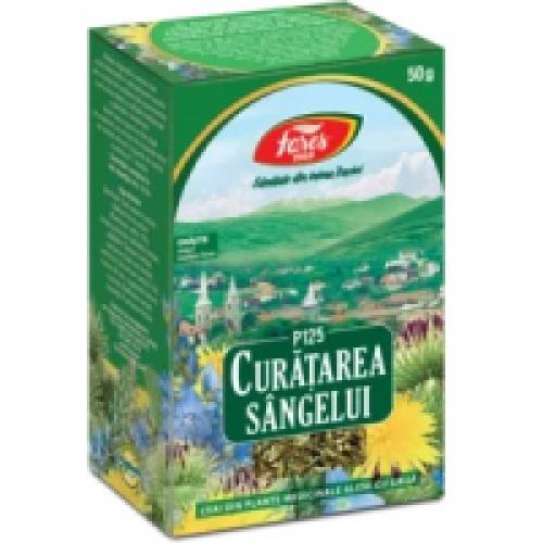 Ceai pentru curatarea sangelui p125 50gr FARES