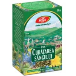 Ceai pentru curatarea sangelui p125 50gr FARES