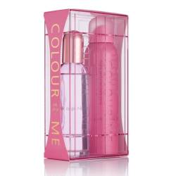 Set Apa de parfum de dama 100ml + Spray de corp Pink Colour Me 150ml, Milton-Lloyd Fragrances