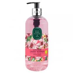 Sapun lichid cu ulei natural de masline Japanese Cherry Blossom, 500ml, Eyup Sabri Tuncer