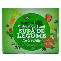 Cub supa de legume fara zahar, 6cuburi - SONNENTOR