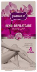 Benzi Depilatoare pentru Corp cu Orhidee, 14buc - Farmec