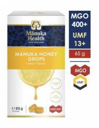 Bomboane cu Miere de Manuka Mgo 400 si Lamaie, 15 buc - 65g, Manuka Health Nz